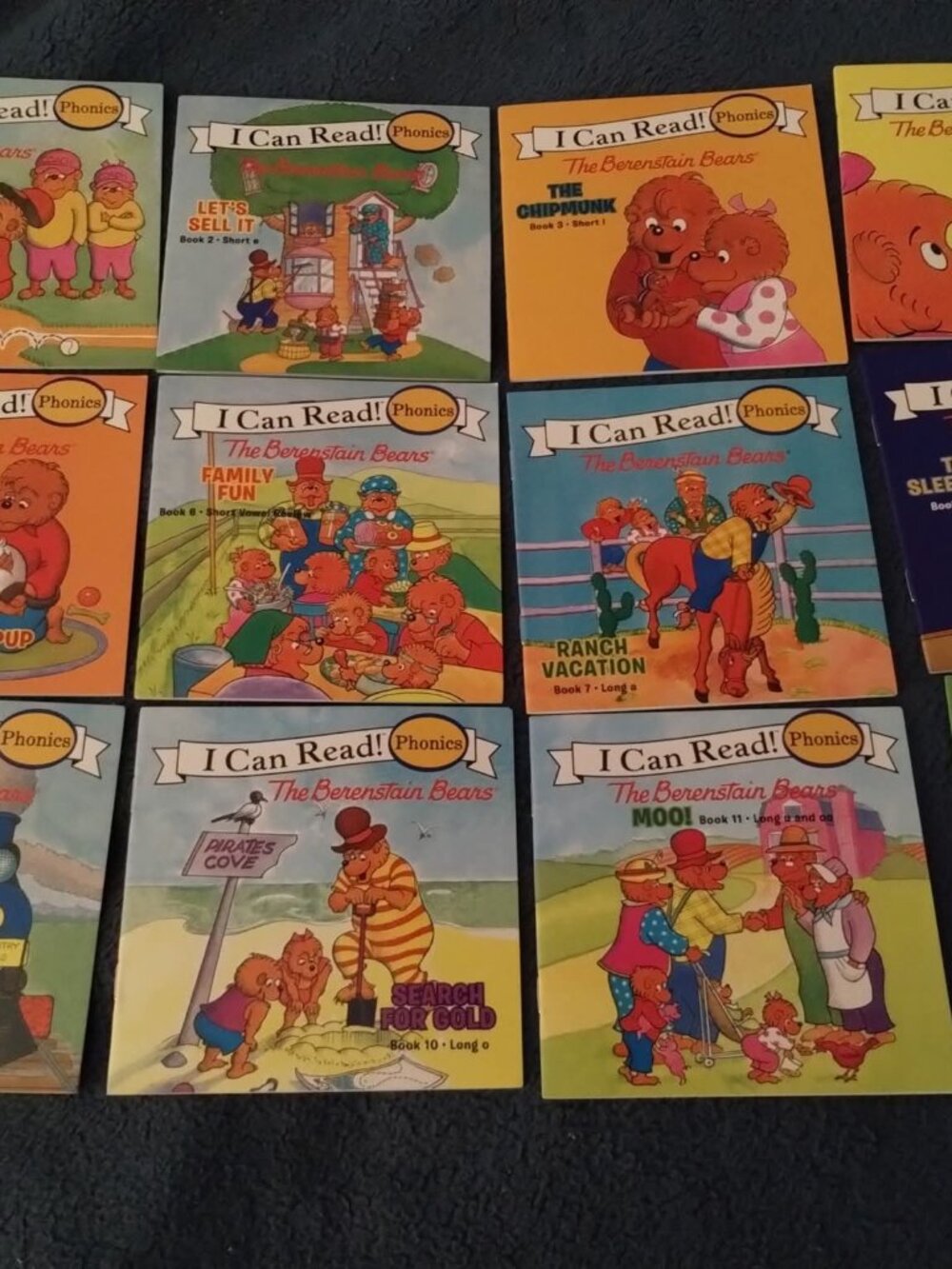 The Berenstain Bears - I Can Read Phonics book set